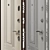 Delta-100 D11: Reliable Entrance Door (100x210cm) 3D model small image 2