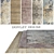 Luxury Carpets Collection - 5 Pieces 3D model small image 1