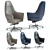 Smania Magnum Swivel Chair: Stylish and Versatile 3D model small image 1