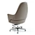 Smania Magnum Swivel Chair: Stylish and Versatile 3D model small image 3