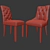 Elegant Preston Chair Set: Stylish and Comfortable 3D model small image 3