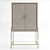 Elegant Beige Cabinet: Functional and Stylish 3D model small image 2