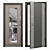 Torex Delta-100 Entrance Door: Reliable & Stylish 3D model small image 1