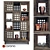 Collins Etagere: Sleek Modern Bookcase by Jim Parsons 3D model small image 1