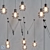 Sleek Contemporary Pendant Lights 3D model small image 1