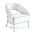 Sleek & Stylish Vision Armchair 3D model small image 2