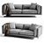 MODLOFT Reade Sofa - Contemporary Elegance 3D model small image 1