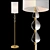 Timeless Elegance Odeon Floor Lamp 3D model small image 1