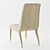 Elegant Fanfare Side Chair 3D model small image 2