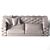 Luxurious Roberto Cavalli Turner Sofa 3D model small image 2