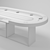 Luxury Ambrosia Poker Table | Elevate Customs 3D model small image 2