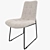 Sleek Carrie Dining Chair 3D model small image 3