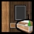 2250mm Hallway Wardrobe Cupboard 3D model small image 3