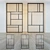 Versatile Glass Partition | Customizable Design 3D model small image 1