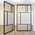 Versatile Glass Partition | Customizable Design 3D model small image 2