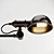 Sleek Study Lamp 3D model small image 3