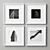 Multi-Colored Picture Frames Set 3D model small image 1