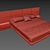 Modern Box Bed: 3DMax Design 3D model small image 3