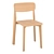 Fameg Pala A-1907: Stylish Beech Wood Chair 3D model small image 1
