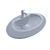 Elegant Bathroom Wash Basin 3D model small image 3