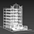 Classic Building Model: Detailed & Rendering Ready 3D model small image 3