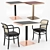 Vienna Thonet Coffee Tables - Sherry and Pastis 3D model small image 1