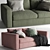 Stylish and Comfortable Ikea Vimle Sofa 3D model small image 2