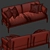 Speedy Flex Modular Sofa 3D model small image 3