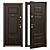 Sturdy, Secure Entrance Door: Torex Series Delta M 3D model small image 1