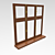 Classic Wood Window Sill | Vintage Elegance 3D model small image 1