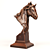 Elegant Equine Art: Horse Sculpture 3D model small image 1