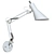 Norden 70086/1 White Metal Wall Lamp 3D model small image 2