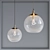 Modern LED Ceiling Light 3D model small image 2