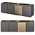 Sleek Elegance: Modern Minotti Sideboard 3D model small image 1