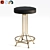 Livi Counter Stool: Sleek and Stylish Seating 3D model small image 1