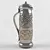 Vintage-Inspired Flask 3D model small image 1