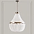 Glamorous Chanteuse Chandelier: Stunning Design & Exquisite Craftsmanship 3D model small image 1