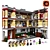 Ultimate LEGO Firehouse HQ 3D model small image 1