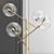 Gallotti & Radice Bolle Floor Lamp 3D model small image 2