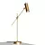 Elegant Brass Art Lamp 3D model small image 2