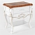 Diva Bedside Table: Elegant and Functional 3D model small image 2