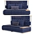 Indigo Oak Lan Sofa 3D model small image 1