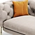 Luxurious Atenae Sofa by Cantori 3D model small image 2