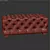 Elegant Tufted Ottoman 3D model small image 3