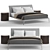 Poliform Kelly Bed - Elegant and Stylish Sleep Solution 3D model small image 1