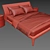 Poliform Kelly Bed - Elegant and Stylish Sleep Solution 3D model small image 3