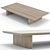 RH Outdoor Baimain Coffee Table: Elegant and Durable 3D model small image 1