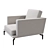 Elegant Avalon Avenue Chair 3D model small image 2