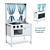 IKEA SPISIG Kids Kitchen Set 3D model small image 1