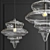 Elegant Bolshoi Chandelier 3D model small image 1